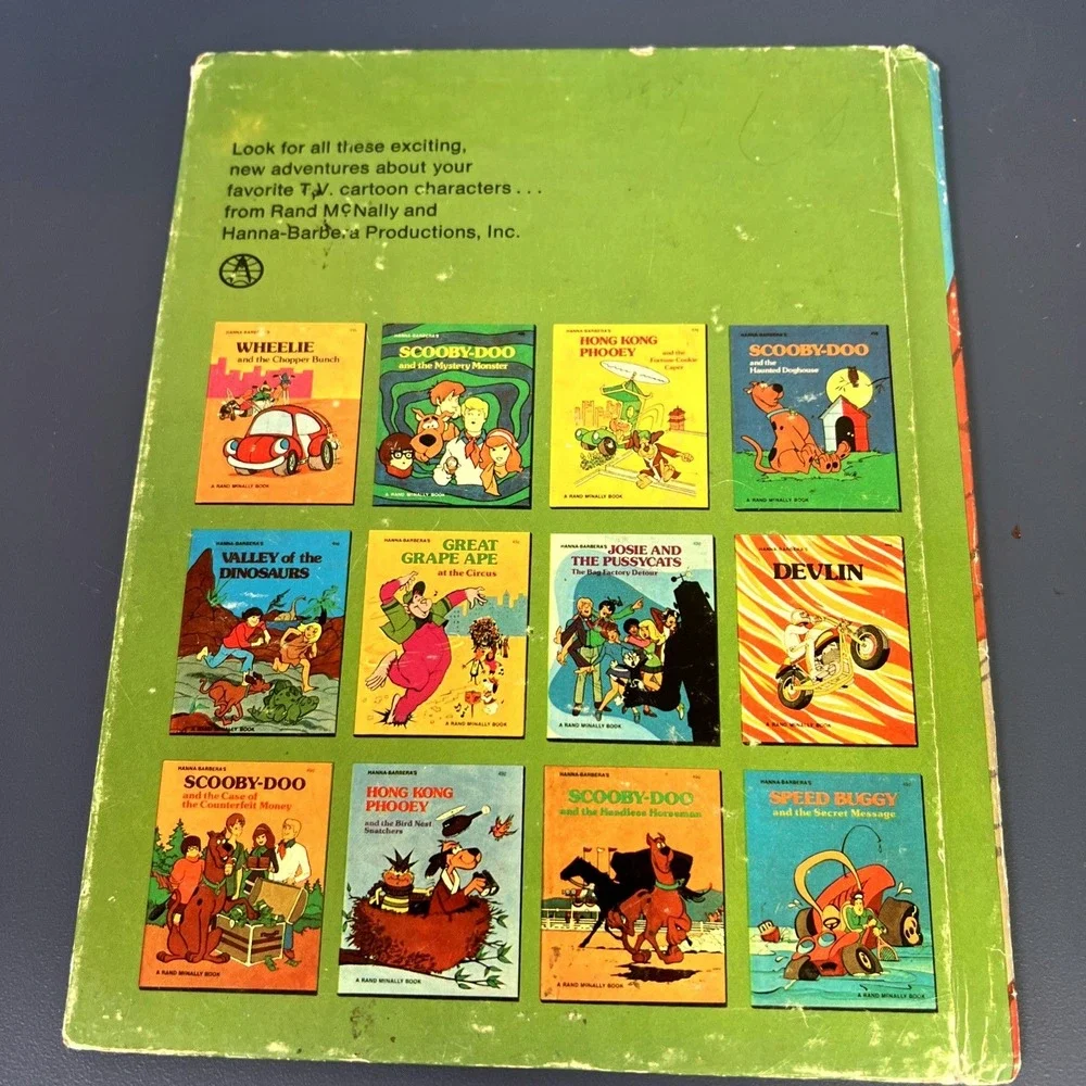 Vintage Children's Rand McNally Book‎ Hanna-Barbera's VALLEY OF THE DINOSAURS
